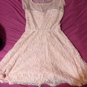 Charlotte Rousse pink dress